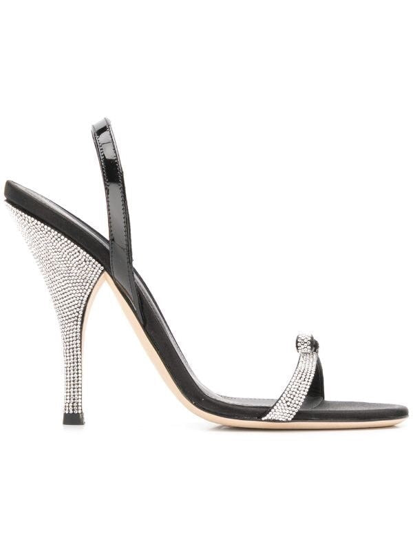 Crystal Embellished Sandals
