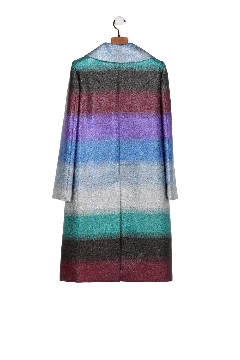 Multicolor lurex coat